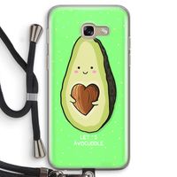 Avocuddle: Samsung Galaxy A5 (2017) Transparant Hoesje met koord