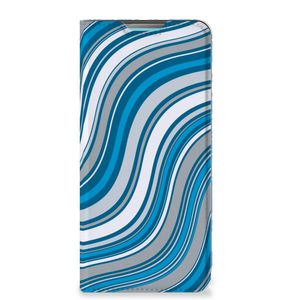 Samsung Galaxy A53 Hoesje met Magneet Waves Blue