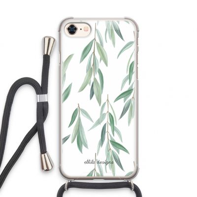 Branch up your life: iPhone 7 Transparant Hoesje met koord