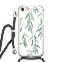 Branch up your life: iPhone 7 Transparant Hoesje met koord