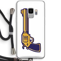 Pew Pew Pew: Samsung Galaxy S9 Transparant Hoesje met koord