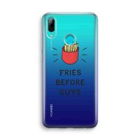 Fries before guys: Huawei P Smart (2019) Transparant Hoesje
