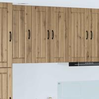 Keukenkast Artisan Eiken 60 x 31 x 80 cm Bewerkt hout