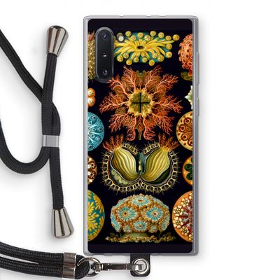 Haeckel Ascidiae: Samsung Galaxy Note 10 Transparant Hoesje met koord