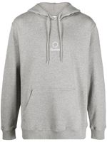 Études Studio hoodie en coton biologique à logo brodé - Gris