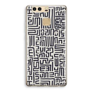 Moroccan Print: Huawei P9 Transparant Hoesje