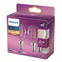 Philips 4,5W - E14 - 2700K - 470 lumen set van 2 - 929001890467