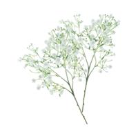 Kunstbloem Gipskruid Viette - 2x - 45 cm - wit - losse tak - kunst zijdebloem - Gypsophila - thumbnail