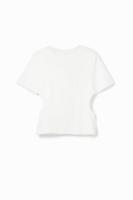 T-shirt met cut-outs Maitrepierre - WHITE - L