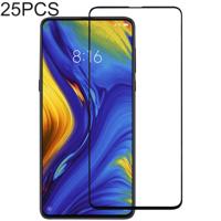 25 stuks volledige lijm volledige cover Screen Protector gehard glas film voor Xiaomi mi mix 3
