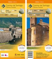 Wandelkaart 1a-4a Camino Santiago de Compostella Puerte Somport - Sangüesa | CNIG - Instituto Geográfico Nacional - thumbnail