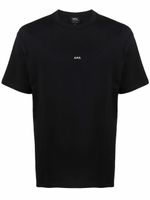 A.P.C. t-shirt à logo imprimé - Noir