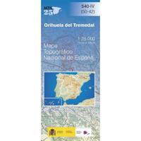 Topografische kaart 540-IV Orihuela del Tremedal | CNIG - Instituto Geográfico Nacional