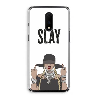 Slay All Day: OnePlus 7 Transparant Hoesje