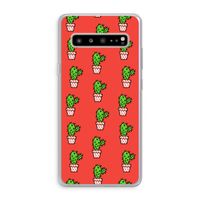 Mini cactus: Samsung Galaxy S10 5G Transparant Hoesje
