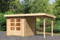 Woodfeeling | Tuinhuis Bastrup 2 met Overkapping 2,0 - thumbnail