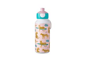 Mepal drinkfles pop-up Campus 400 ml - leopard