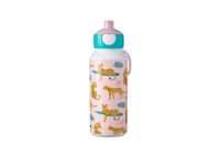 Mepal drinkfles pop-up Campus 400 ml - leopard