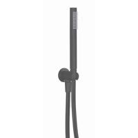 Crosswater 3ONE6 Design handdoucheset - staafhanddouche - gladde doucheslang - wandhouder - slate (gunmetal) TS963ST Crosswater 3ONE6 Design handdoucheset - staafhanddouche - gladde doucheslang - wandhouder - slate (gunmetal) TS963ST