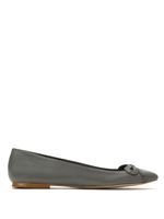 Sarah Chofakian leather ballerinas - Gris