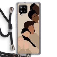 Sweet creatures: Samsung Galaxy A42 5G Transparant Hoesje met koord Sweet creatures: Samsung Galaxy A42 5G Transparant Hoesje met koord