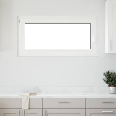Kelderraam RISOR 120x60 cm draaikiep-draai DIN links wit
