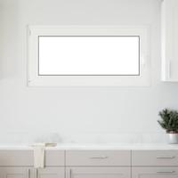 Kelderraam RISOR 120x60 cm draaikiep-draai DIN links wit