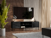 Tv-meubel HEPRANI 180 cm zwart
