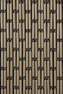 Sunarts kant en klaar vliegengordijn 100 x 232 Verspringend taupe model 043
