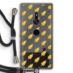 Waterijsjes: Sony Xperia XZ2 Transparant Hoesje met koord