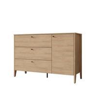 Meubella Dressoir Cody - Eiken - 136 cm