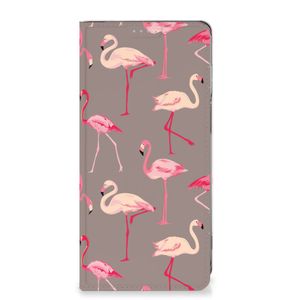 Motorola Moto G62 5G Hoesje maken Flamingo