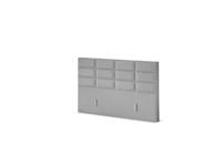 2dekans Hoofdbord Twelve 140 x 120 x 8 Grijs [stofschade op de achterkant]