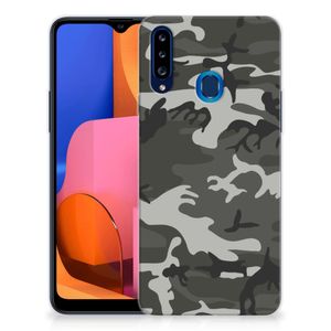 Samsung Galaxy A20s TPU bumper Army Light