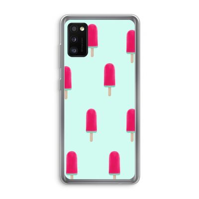 Waterijsje: Samsung Galaxy A41 Transparant Hoesje