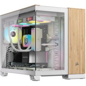 Corsair Case 2500X RGB Wit/Bamboe