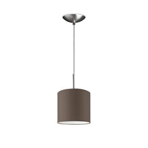 hanglamp tube deluxe bling Ø 16 cm - taupe