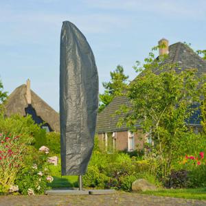 Nature Tuinmeubelafdekhoes voor gebogen parasol