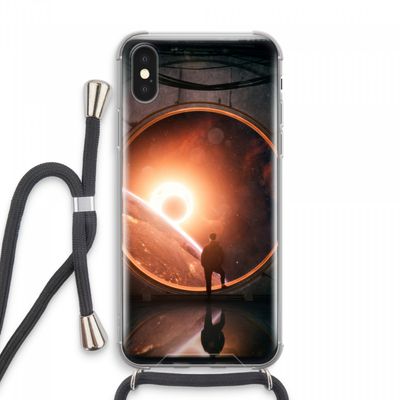 Ephemeral: iPhone XS Max Transparant Hoesje met koord