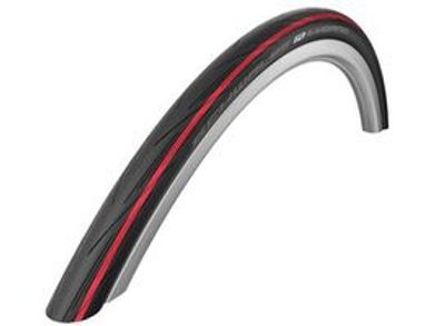 Schwalbe Buitenband lugano ii draad 28 x 1.00 (25-622) zwart/rood