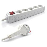 Stopcontactenstrip 5 Tomas met Interruptor Ewent EW3955 1,5 m (1,5 m)