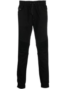 Philipp Plein pantalon de jogging en jean - Noir