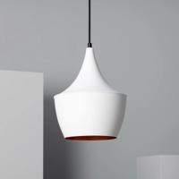 Hanglamp retro zwart goud design &apos;Atkin&apos; 2 E27 fitting 4 kleuren 20cm