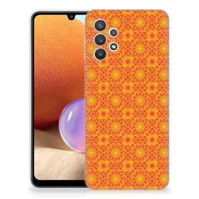Samsung Galaxy A32 4G | A32 5G Enterprise Editie | TPU bumper | Batik Oranje