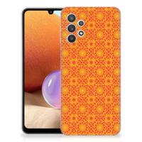 Samsung Galaxy A32 4G | A32 5G Enterprise Editie | TPU bumper | Batik Oranje