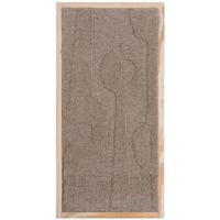 Home67 - Wanddecoratie Devin Beige - Wool Hanging 40 x 80 cm