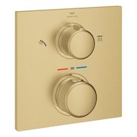 GROHE Allure thermostaat opbouwdeel met omstel Brushed Cool Sunrise 29181GN2