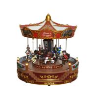 Carrousel met Paarden Lumineo 31 x 31 x 28 cm