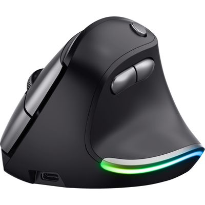 Bayo Draadloze, oplaadbare, ergonomische muis Muis