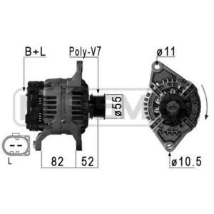 Huismerk Alternator/Dynamo 210886A